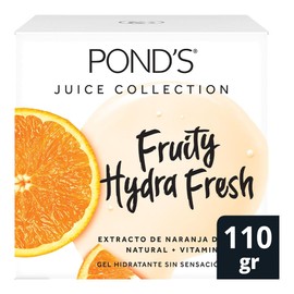 POND'S Cuidado Facial Fruity Hydra Fresh Naranja, Gel Hidratante, 110 G