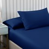 Moonlight Bedding Double Fitted Sheet - 25cm Deep Pockets Ultra