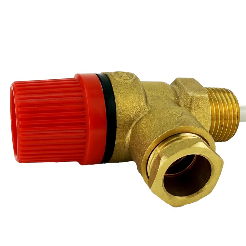 Kudos-Trading 15mm Pressure and Temperature Relief Valve Brass PT for