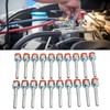 20PCS Air Conditioning Hose Barb Fitting Straight Aluminum High Strength