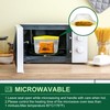 SPLF 12 Pack Reusable Gallon Freezer Bags Dishwasher Microwave Safe,