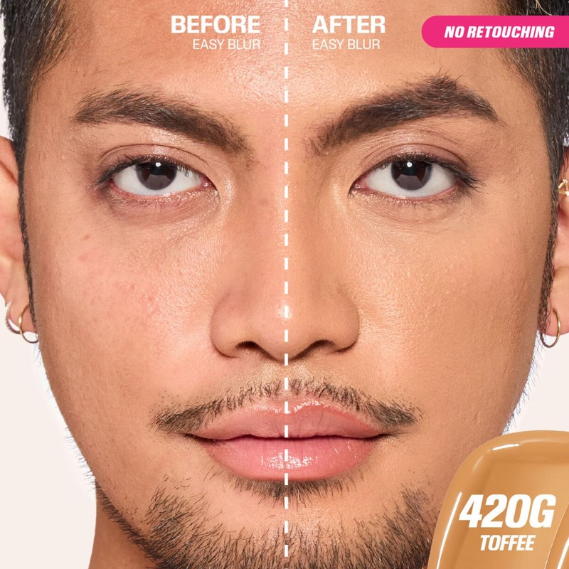 HUDABEAUTY Original Easy Blur Natural Airbrush Foundation, 30 ml, by