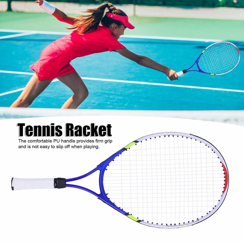 Regail Teenage Tennis Racket Aluminium Alloy Frame Kids Tennis Racquet