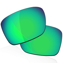 RockShell Polarized Lenses Replacement for Oakley Holbrook OO9102/Holbrook AF OO9244 Sunglasses - Python Green