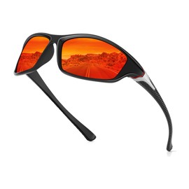 ANYLUV Mens-Sunglasses Polarized Sports Sunglasses-for-men: Outdoor Sports Cycling Glasses UV Protection for Driving Baseball