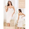 Vlazom Petticoats for Under Dress, Long Lace Women's Full Slips