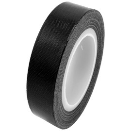 QJZXUEZHEN 1Roll Heat Resistant Tape, High Temperature Heat Transfer Tape, PTFE Tape,Film Adhesive Tape, 13mm / 1/2" Width, 10m / 33ft Length, Black 0.5" / 1.3cm Width