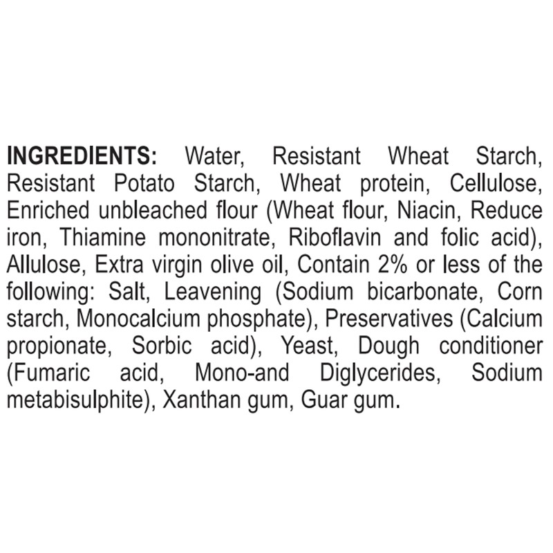 La Banderita Carb Counter® Snack Size | 5.5" Size Flour