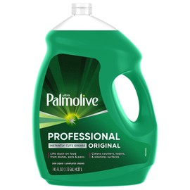 Palmolive Professional Dishwashing Liquid, Fresh Scent, 145 Oz Bottle, Pack of 4