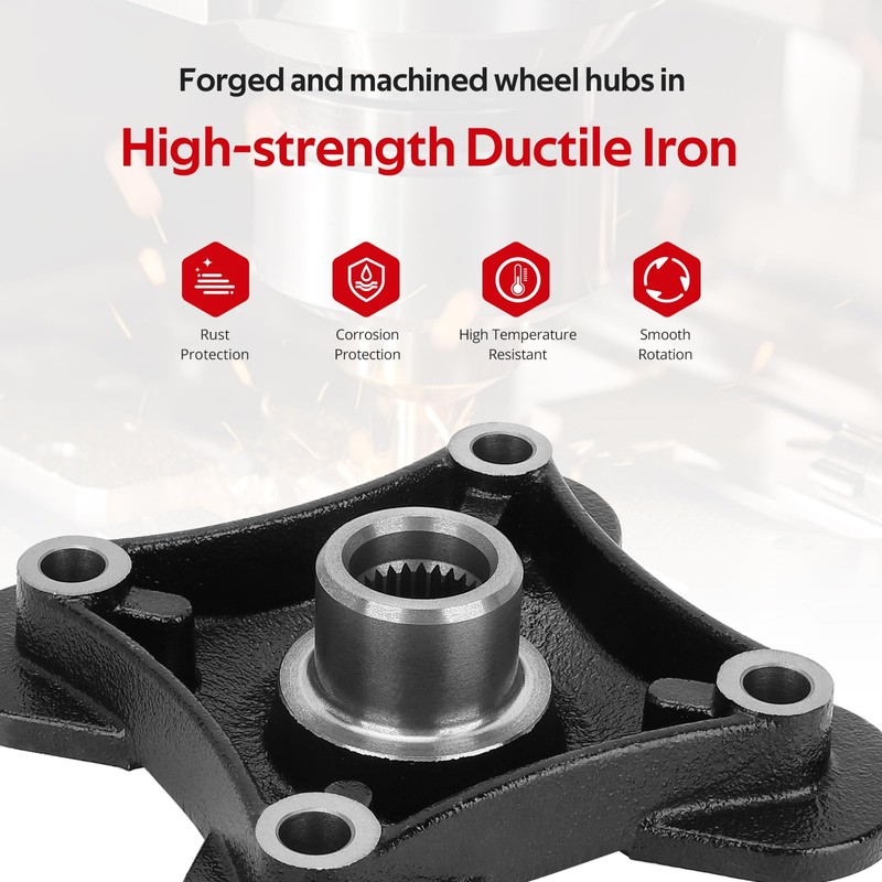 JAVIK Front/Rear Wheel Hub Rotor Studs for RZR XP 1000