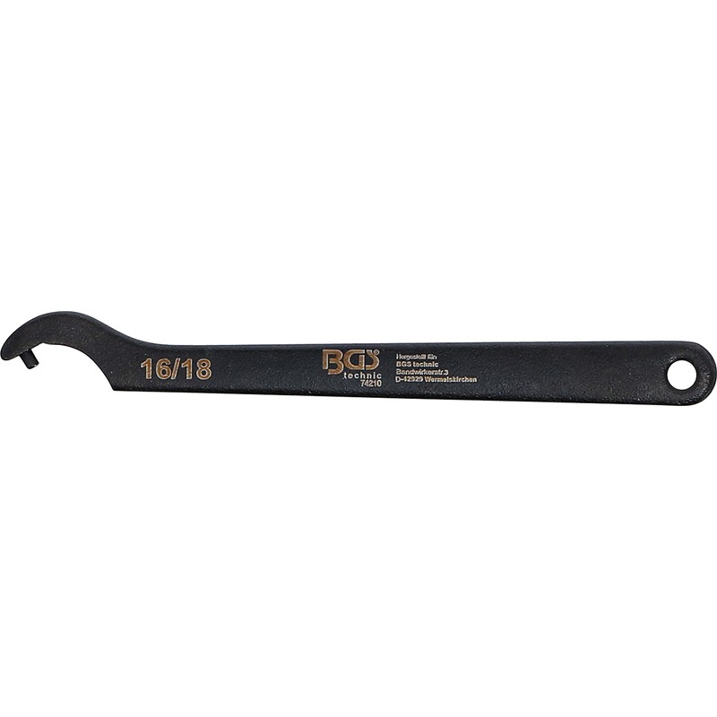 BGS 74210 | Chiave a settore con perno | 16-18