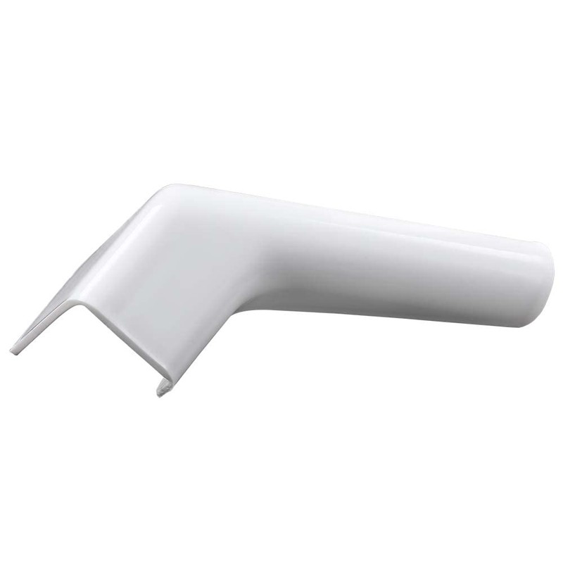 CHEDA Rain Gutter Spout Long Version Trailer MH/RV White Long
