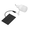 Solar Powered LED Bulb 40W 5000K 1500lm Portable LED Light