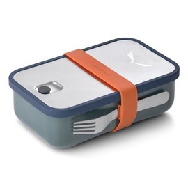 Salewa Unisex Adult Puez Stainless Steel Lunch Box Backpack, Dark Olive, Plain