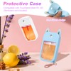 AIERSA Hand Sanitizer Spray Case Compatible with Touchland,Rabbit Ears Design