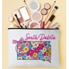 PinPop56 Floral Coquette State South Dakota Makeup Bag - Retro