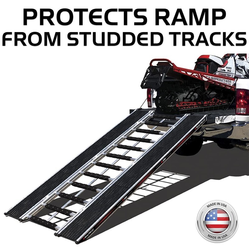 Caliber Ramp Grips 13204, Snowmobile Ramp Traction, 6-pc Kit