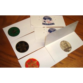 Unbranded 3 Three sets Merry Christmas " Let It Snow " $ Money Envelopes Checks & Cash G41