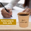 Vumdua 300 Pcs 6 oz Kraft Paper Cups - Disposable