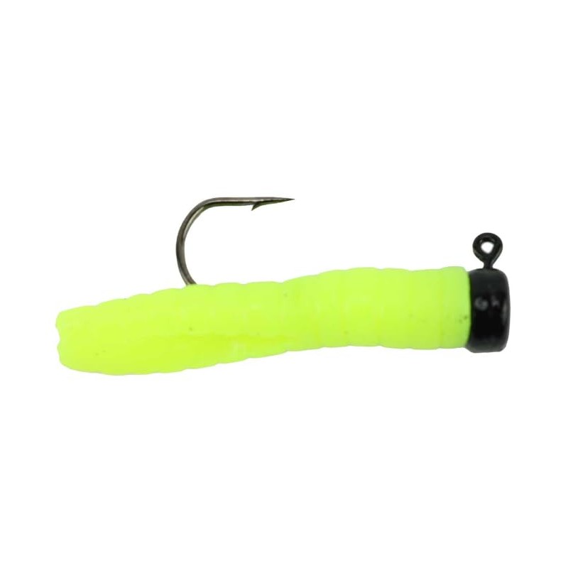 Pautzke's Fire Neds Black/Green, Micro Finesse Jigs, 1/16 oz -