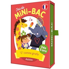 Jeu du Mini-Bac - G Comme Girafe !