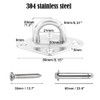 TooTaci 1000lb Capacity Hammock Hooks Heavy Duty, Hammock Hanging Kit