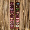 Wowser Artisanal Hawaiin Style Tiki Masks, Set of 2, Assorted