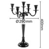 Gräfenstayn® Candlestick 1-, 3- or 5-Arm Candlestick - Various Sizes