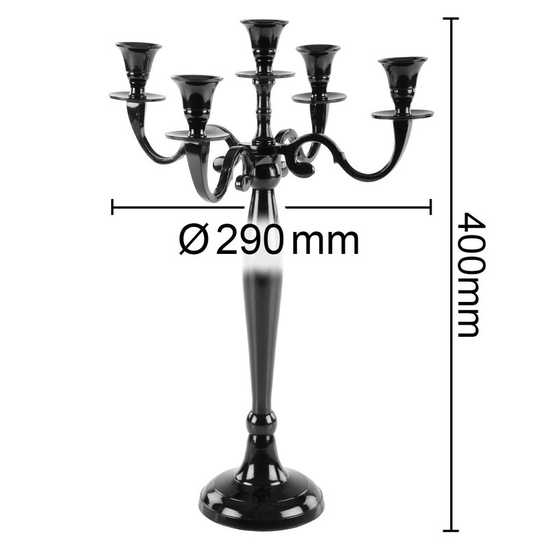 Gräfenstayn® Candlestick 1-, 3- or 5-Arm Candlestick - Various Sizes