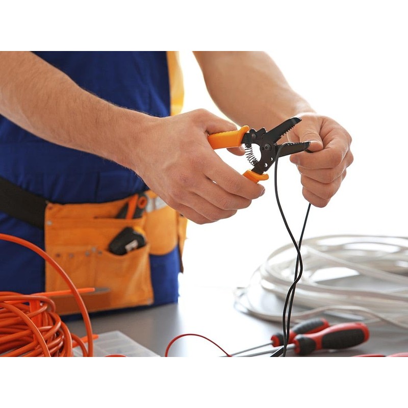 Velleman VT5021 Universal Stripper/Cutter Plier, Multi-Colour