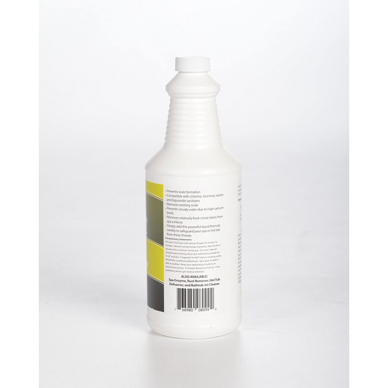 Spa & Hot Tub Scale Remover - Quart - Hot