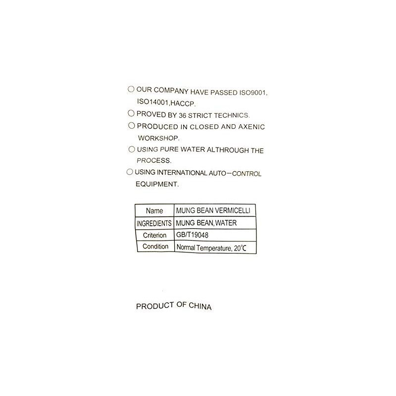 Golden Crop Mung Bean Vermicelli 14 Oz(2 Pack)