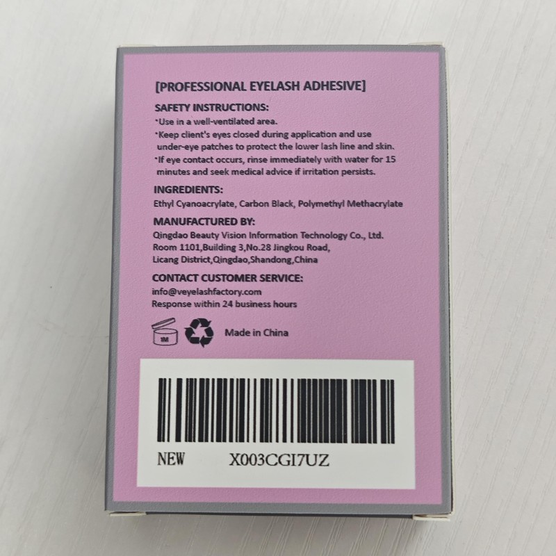 VEYES INC Lash Glue 5 ML 1-2 Sec Drying Time