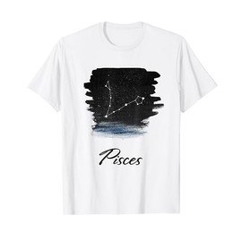 Pisces Zodiac Star Sign / Pisces Astrology Design T-Shirt