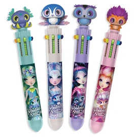 Nebulous Stars 10-Color Ball Pen Display - Multicoloured Pack for Writing, Drawing & Creative Projects