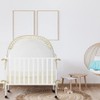 L RUNNZER Pack N Play Tent, Baby Crib Tent to