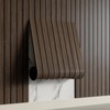 Yutianli PVC Slat Wall Panel Peel and Stick 118"x 15.7"