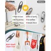 Oythiem TSA Approved Combination Luggage Locks & 4 Zipper Locks