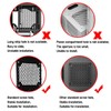 20PCS PC Case Fans Computer Cooling Fan Mount Screws, CPU