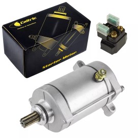 Caltric Starter & Relay Solenoid for Yamaha Kodiak 400 YFM400 2000-2006 Atv New
