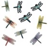 9 Pcs Embroidered Cartoon Dragonfly Patch Iron On Patches for