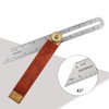 Adjustable Blade Square Ruler Sliding Bevel Gauge T Bevel Angle