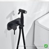 Senhozi Matte Black Bidet Sprayer for Toilet, Warm Water Handheld
