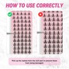 FADLASH 3D Printing Lash Clusters - Wispy Fluffy Eyelash With