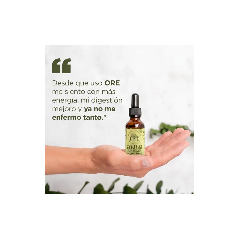 2 Pack Ore Aceite De Orégano 20 Ml Cu