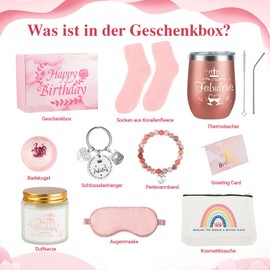 Belillpipi Gift for Women, Gift Set Women Birthday, Gift Girlfriend Birthday, Birthday Gift for Girlfriend, Mum, Sister, Colleague, Best Friend Birthday Gift Set