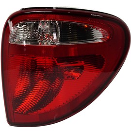 Garage-Pro Tail Light Lamp Compatible with 2004-2007 Chrysler Town & Country, Fits 2004-2007 Dodge Caravan, Grand Caravan, Assembly With Bulb Passenger Side