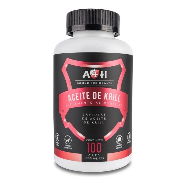 Envi Aceite De Krill 100 Caps 1000mg Astaxantina Epa Dha