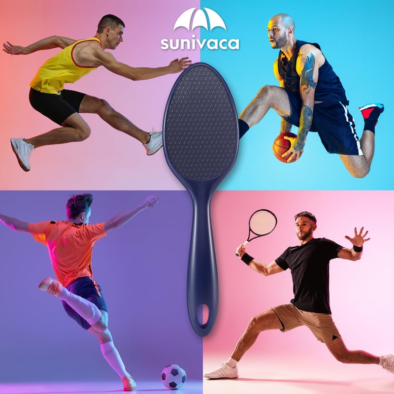 Sunivaca Glass Foot File Hard Skin Remover - Navy Blue