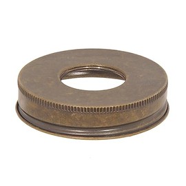 B&P Lamp® Antique Finish No. 2 to Mason Jar Adaptor